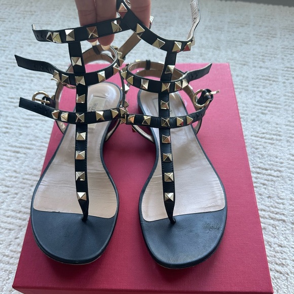 Valentino sandals. Black - size 36 - Picture 4 of 6